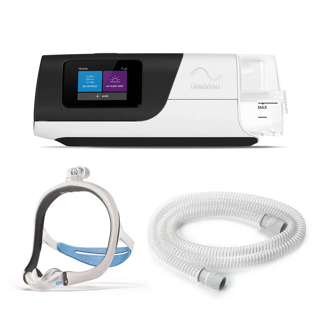Auto CPAP S11 con Tubo Estándar y Mascarilla Airfit N30i Airtocuh | Resmed