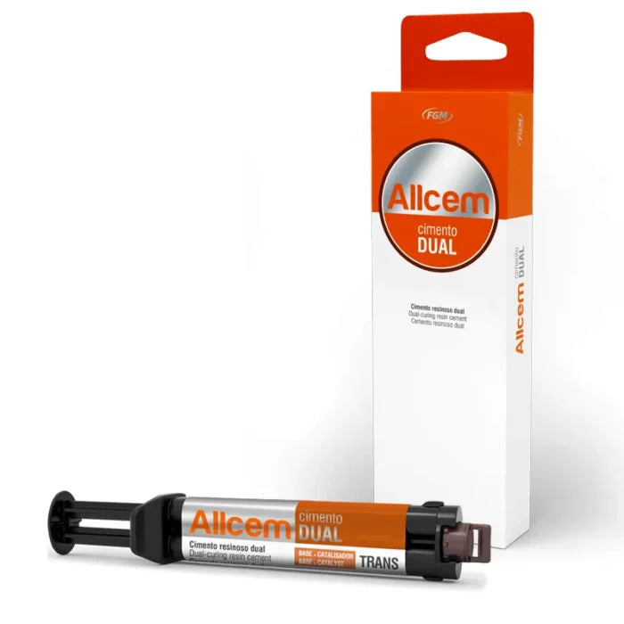Allcem Trans Jeringa Cuerpo Doble 5 grs [Base+Catalizador] [Translucido] - FGM