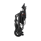 Silla de ruedas eléctrica plegada