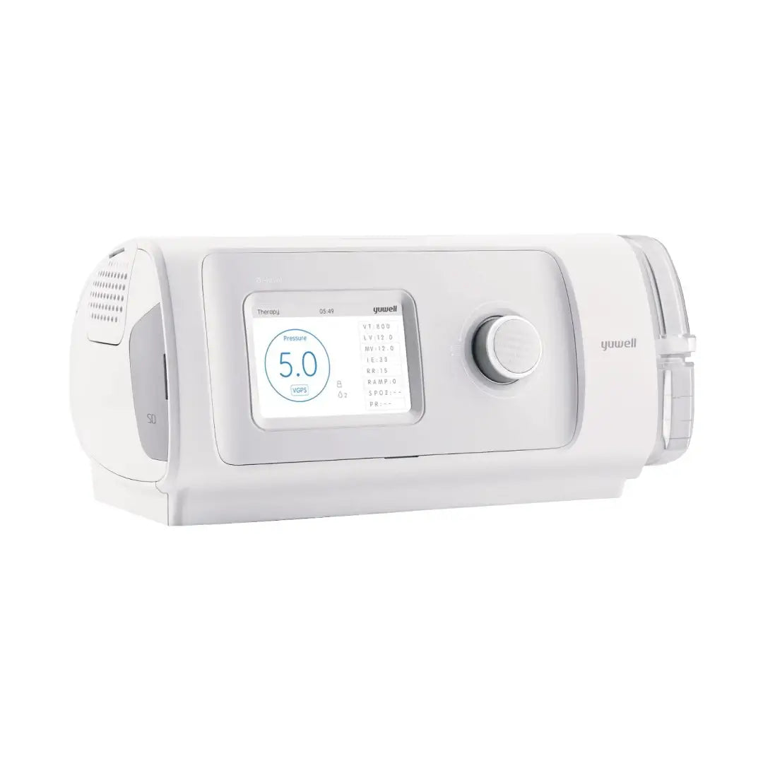 Bipap YH-830 con Tubo Estándar y Mascarilla Buconasal YF-02 Yuwell
