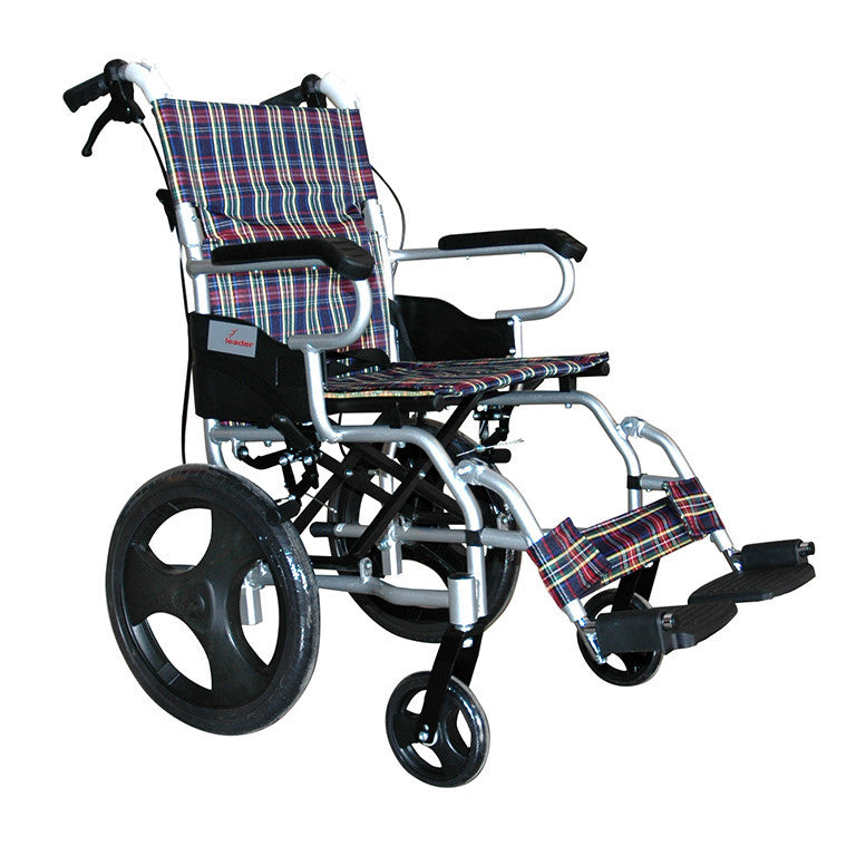 Silla De Ruedas Paseo Aluminio Premium
