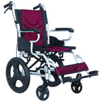 Silla De Ruedas Paseo Aluminio Premium