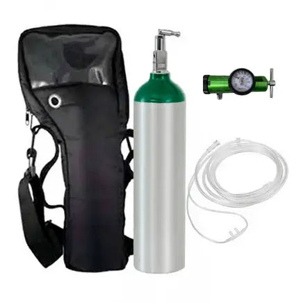 Kit de Oxígeno Portátil M6 168 Litros con Regulador MADA