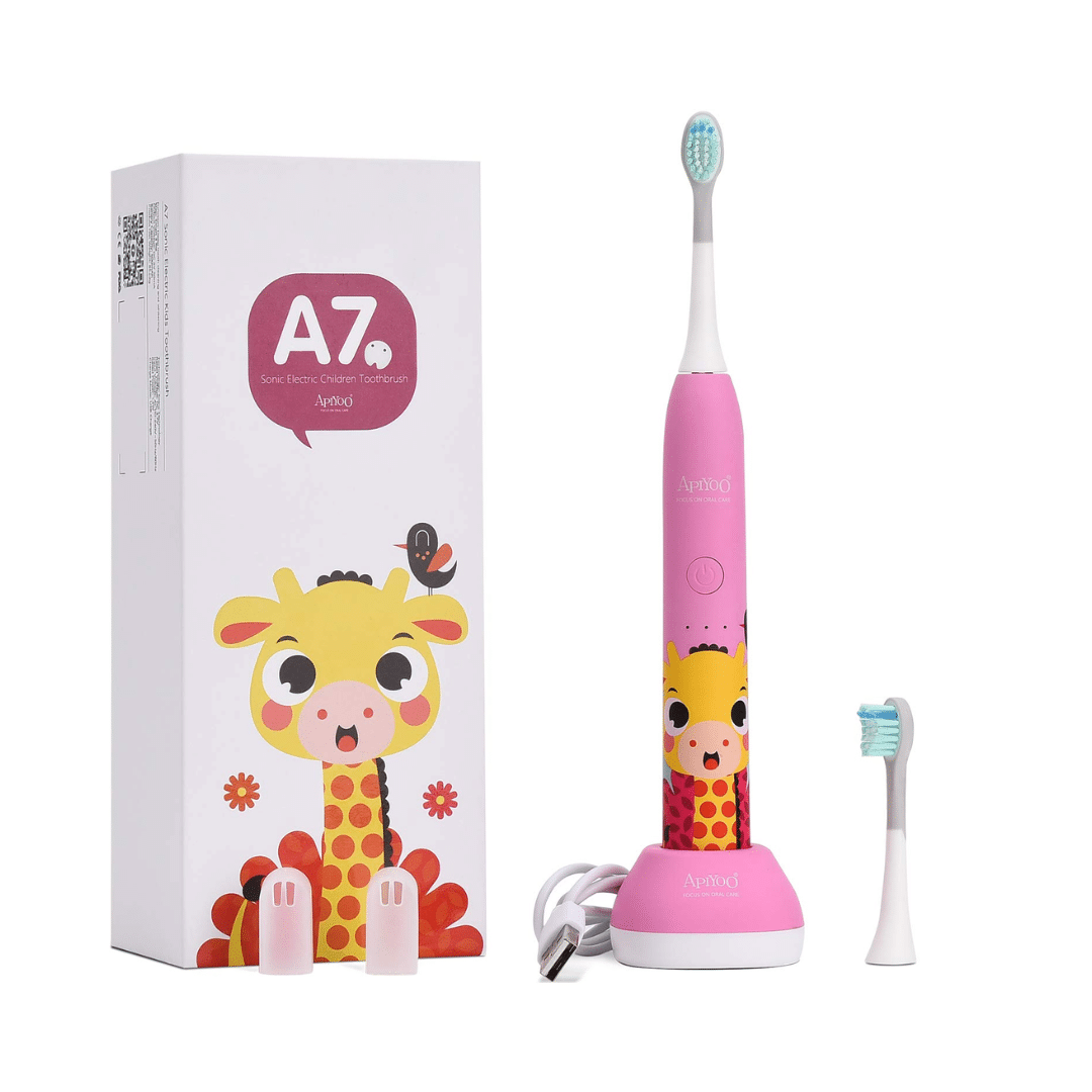 Cepillo Eléctrico A7 Rosa | Apiyoo