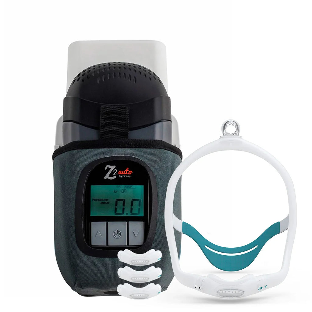 Auto Cpap Portátil Breas Z2 + Batería + Máscara Premium