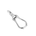 Alicate para Uñas Gusano Curvo Acero 14 cm