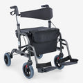 Andador 4 Ruedas Canasto Asiento y Reposapiés Pro