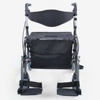 Andador 4 Ruedas Canasto Asiento y Reposapiés Pro