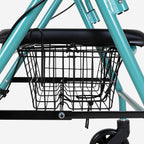 Andador 4 Ruedas Canasto y Asiento 2.0