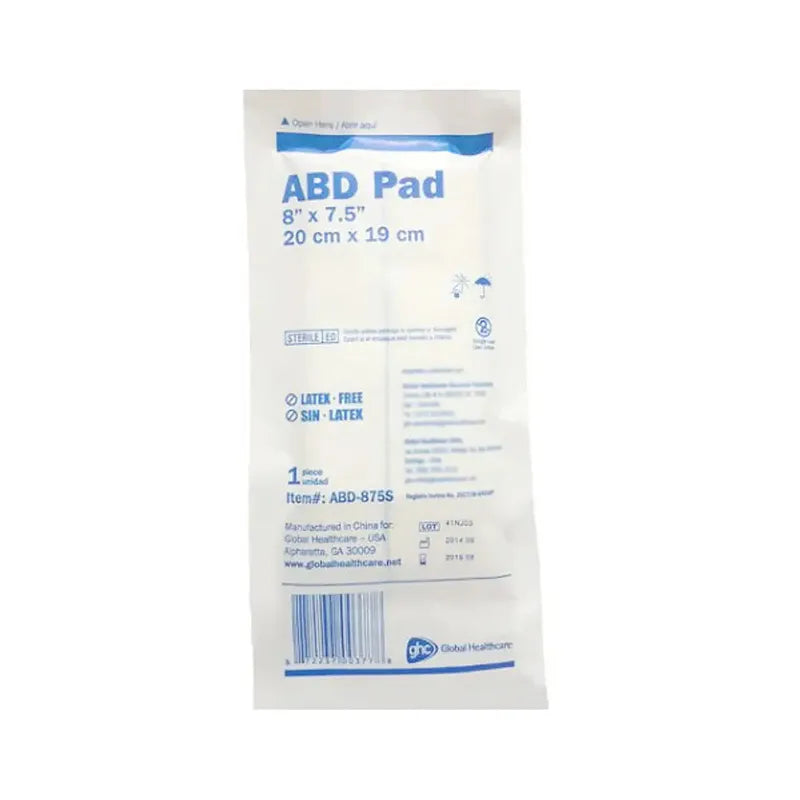 Apósito Abdominal - ABD PAD - Medidas