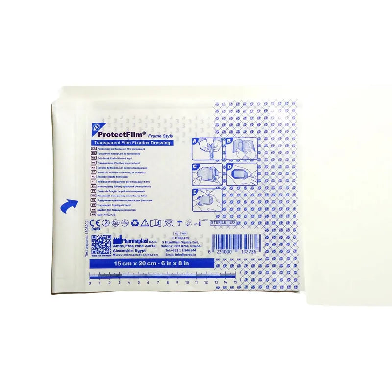Apósito Transparente Protecfilm Fijación 15x20 cm — Pharmaplast