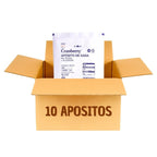 Apósito Gasa no tejida más Algodón 10x10cm cj/ 10 unidades - tubotiquin.cl