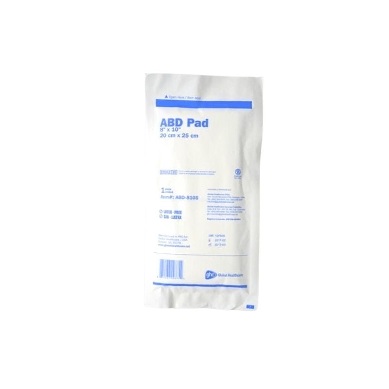 Aposito Absorbente Esteril ABD PAD 20cm x 25cm cj/24 unidades - tubotiquin.cl
