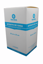Apósito de gasa no tejida estéril 20x25 CM Geerdink | Caja madre (10 cajas × 25 apósitos)