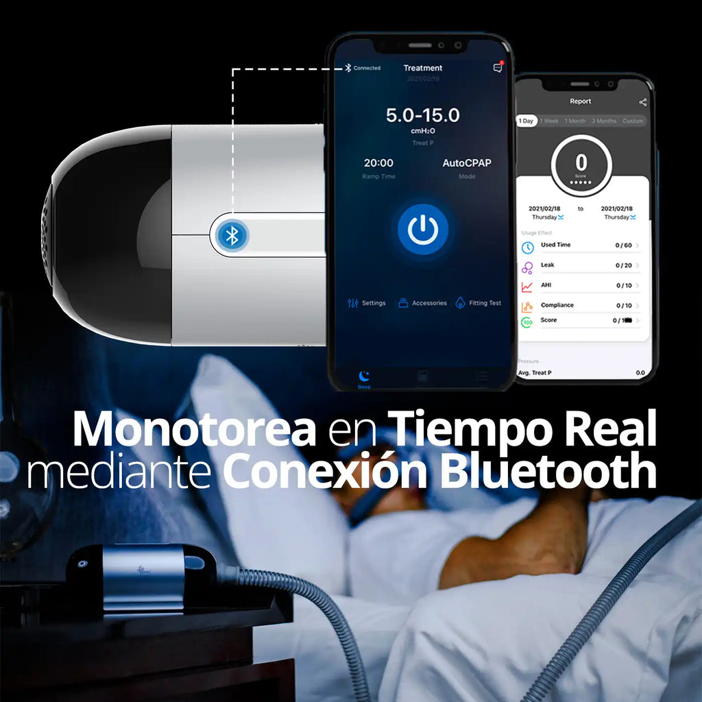 Auto Cpap Portátil BMC M1 Mini + Máscara Premium