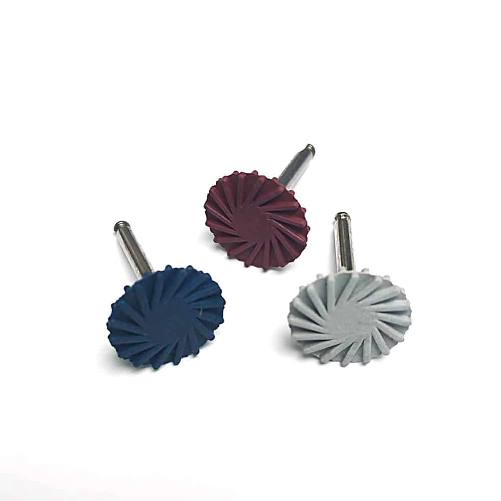 Set Ruedas de pulido diamantadas Coarse - Medium - Fine 6 pcs. | Polishing SP