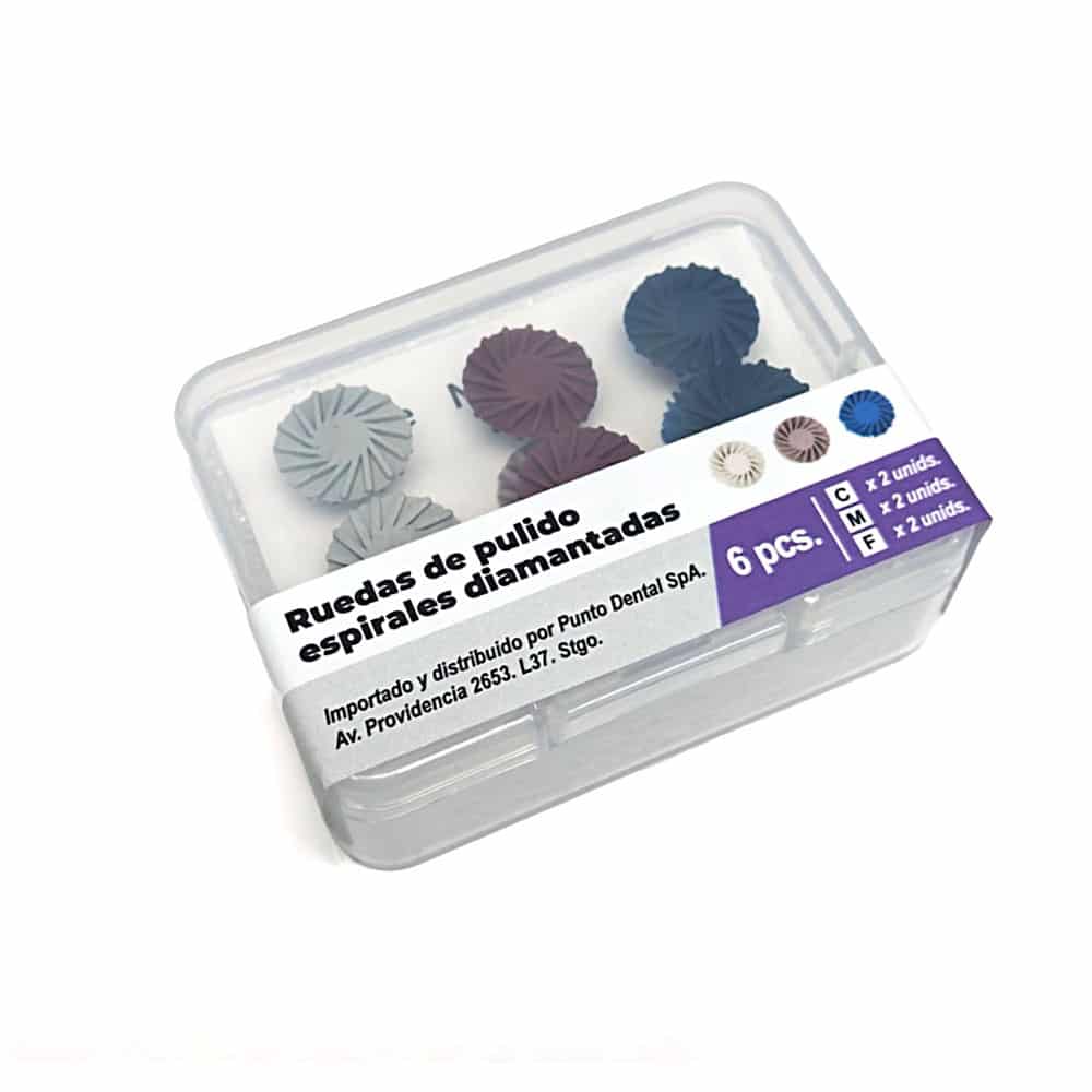 Set Ruedas de pulido diamantadas Coarse - Medium - Fine 6 pcs. | Polishing SP