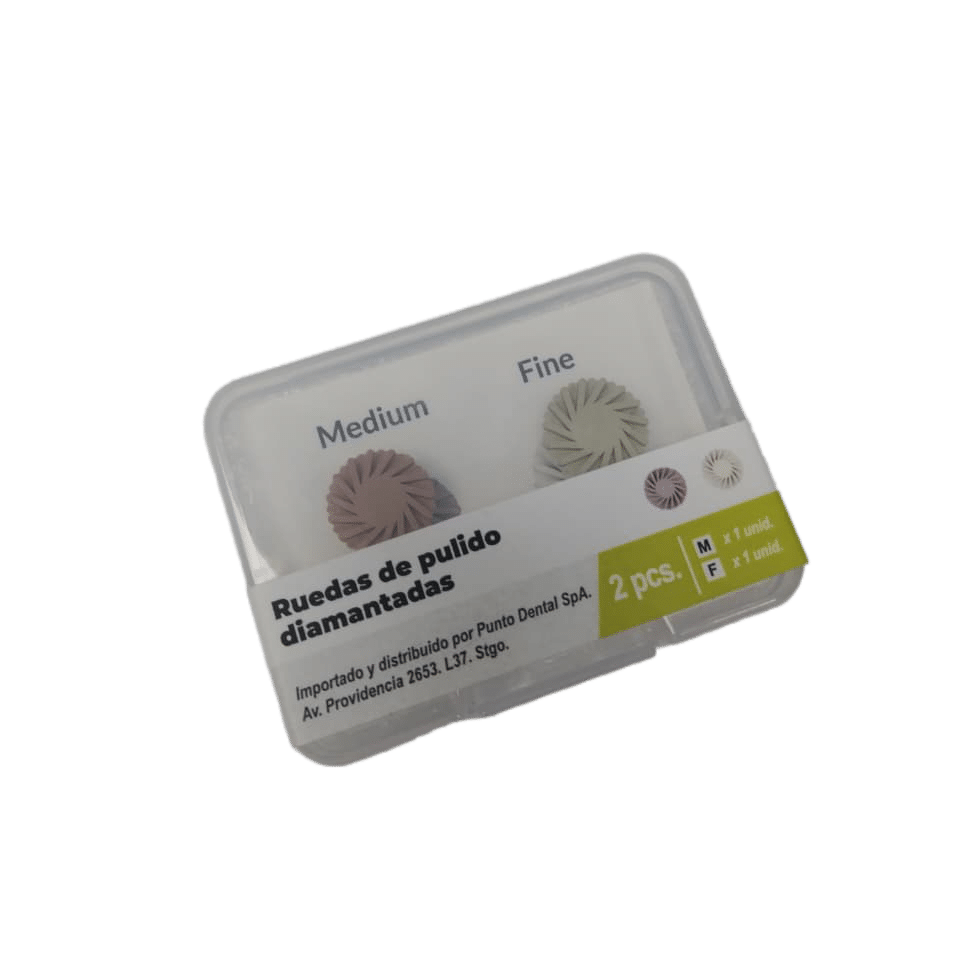 Set Ruedas de Pulido Diamantadas Medium - Fine 2 pcs. | Polishing SP