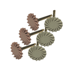 Set Ruedas de Pulido Diamantadas Medium - Fine 6 pcs. | Polishing SP