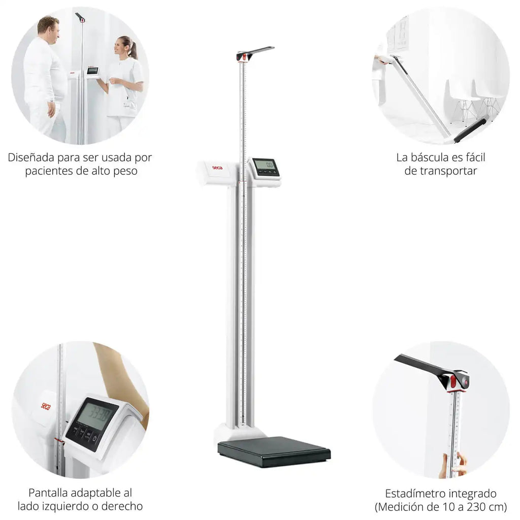 Balanza Seca 777 con Tallímetro Digital - TOPMEDIC