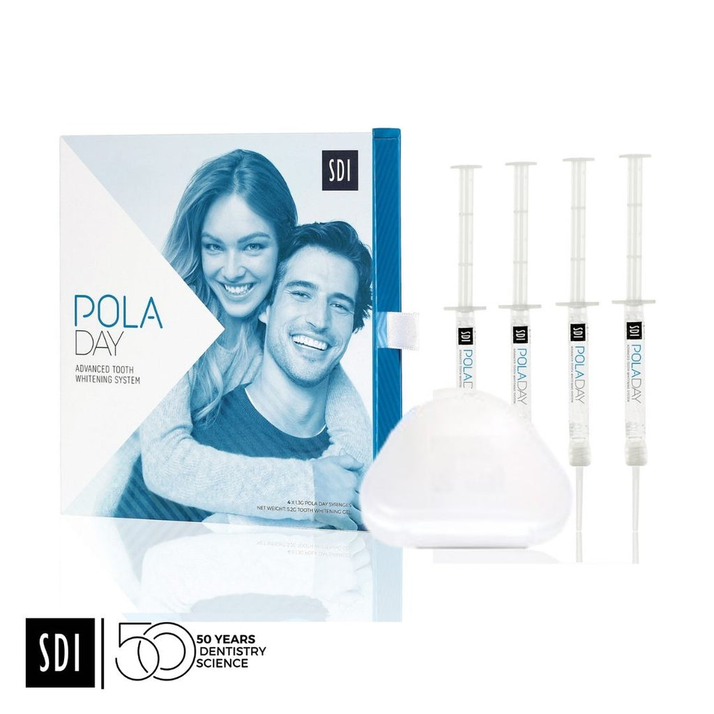 SDI Pola Day – Blanqueamiento Dental Peróxido de Hidrogeno 7,5% Kit 1 Paciente.