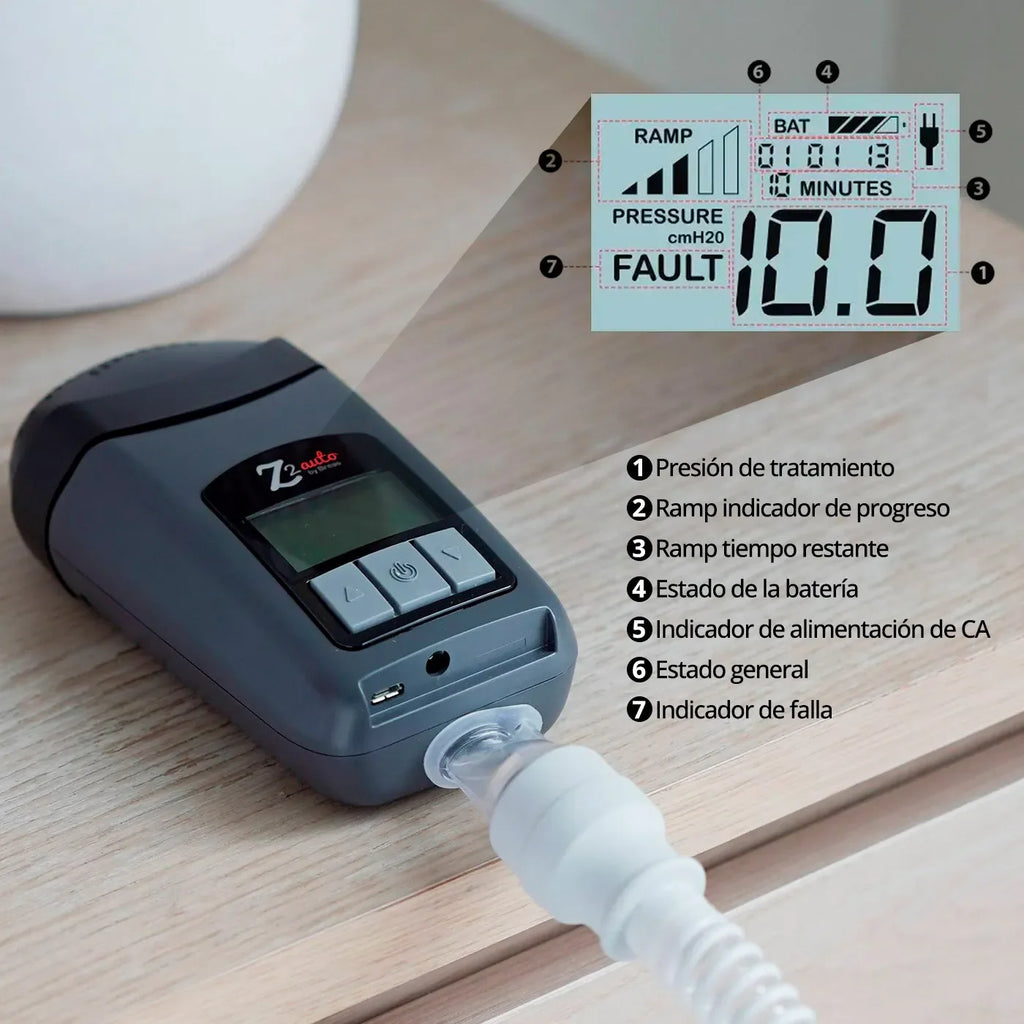 Auto Cpap Portátil Breas Z2 con Batería Externa PowerShell - TOPMEDIC