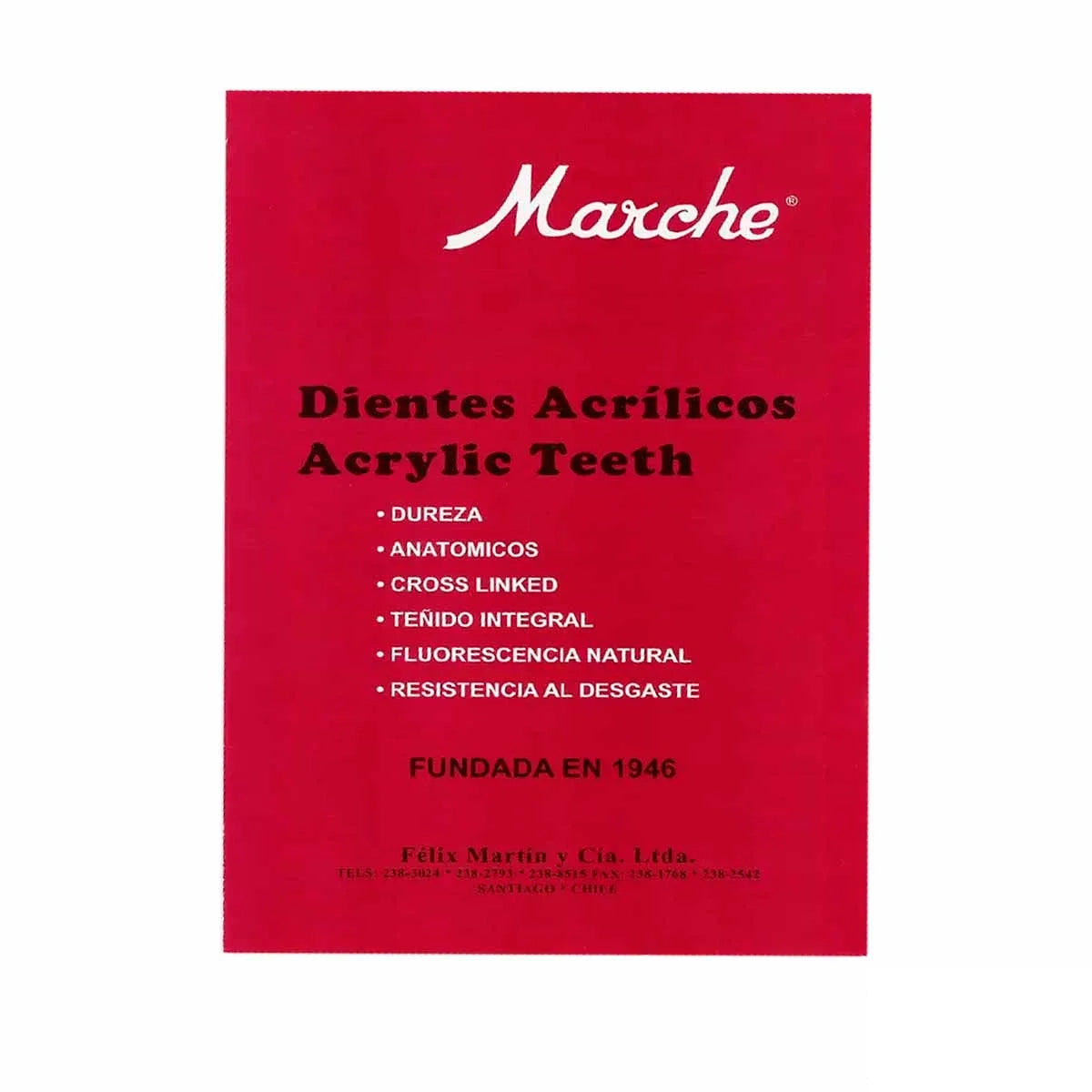 CATALAGO DE DIENTES MARCHE