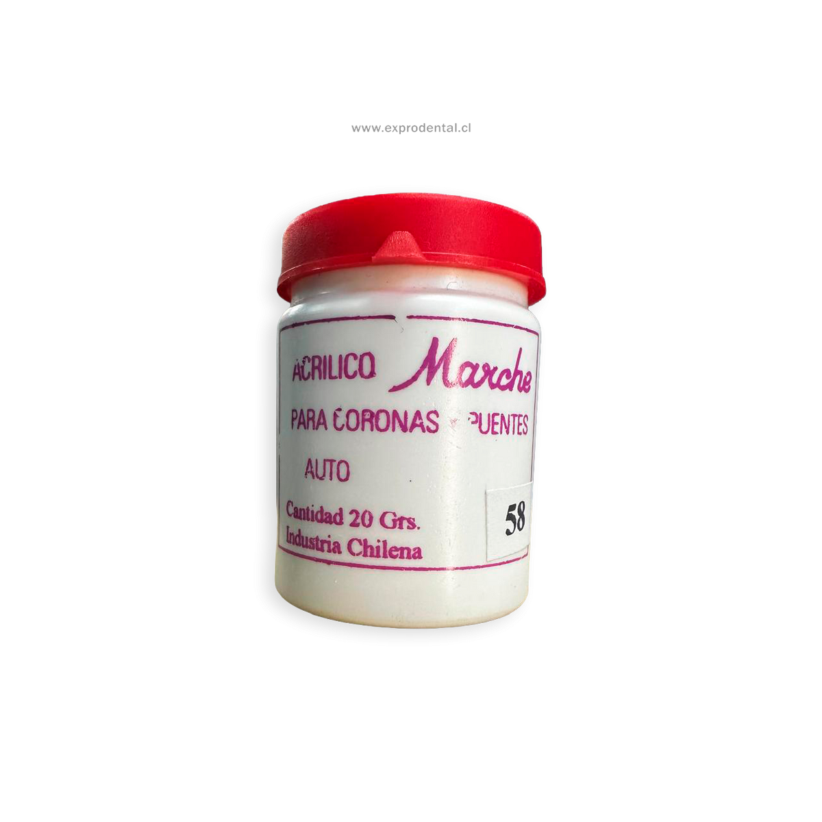 Acrilico Auto/Rap Corona 58 20Gr Marc