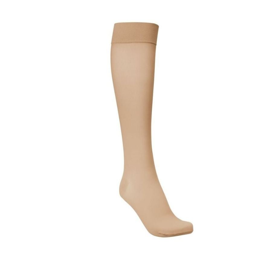 medias de compresion UltraSheer 15 - 20 mmhg Punta Cerrada Miel - tubotiquin.cl