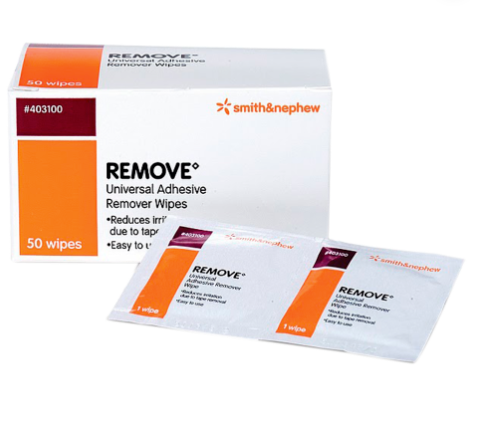 Removedor de adhesivos en sachet- Smith&Nephew- Caja x 50 toallitas