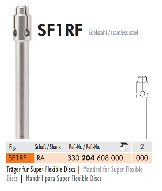 Porta discos Soflex SF1RF