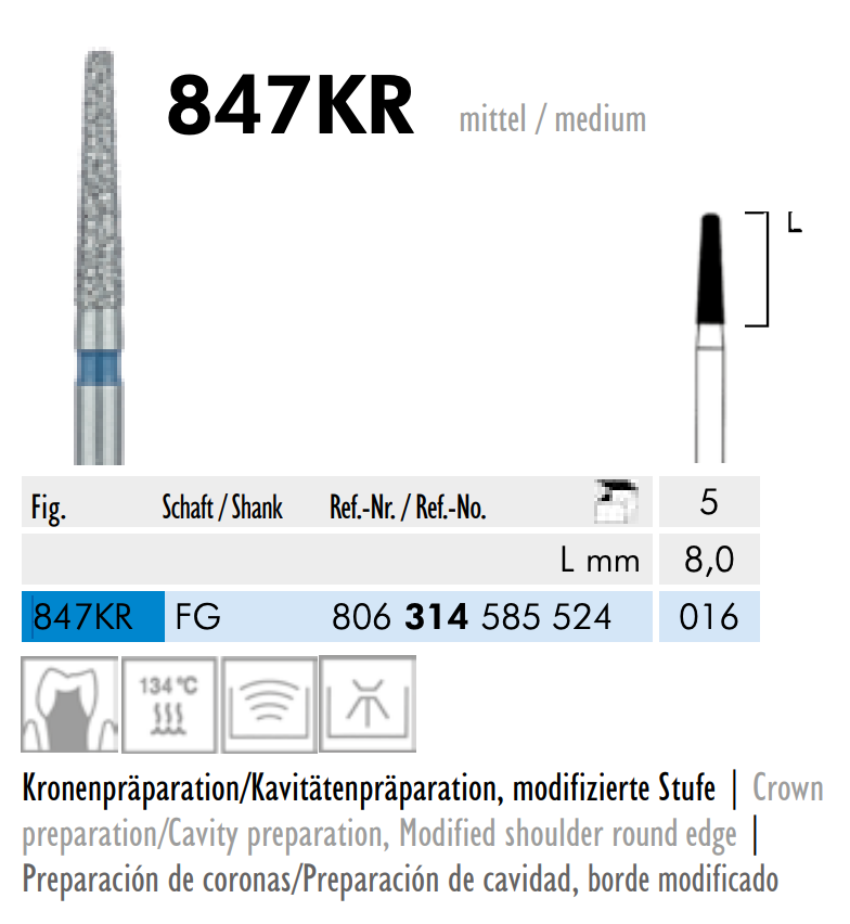 Fresas 847KR