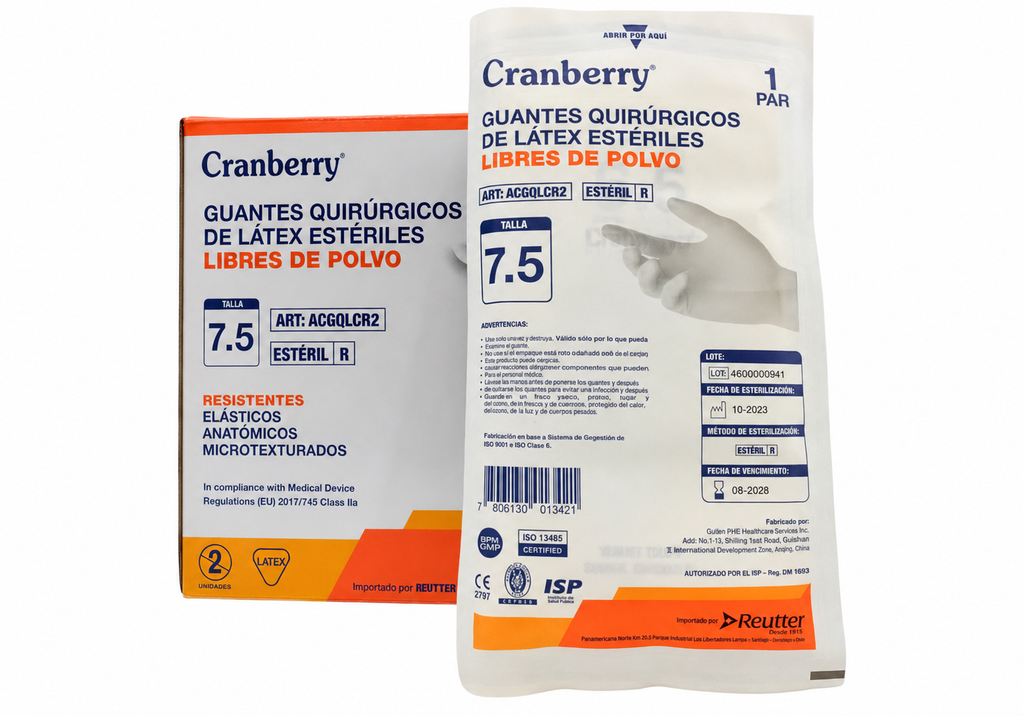 Guante Quirúrgico Libre Látex 50 Par
