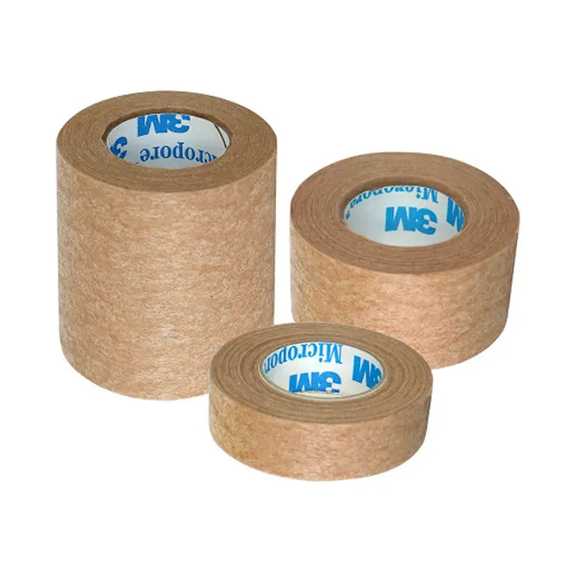 Cinta de Papel Micropore Color Piel 2,5 cm — 3M (Ref. 1533-1)