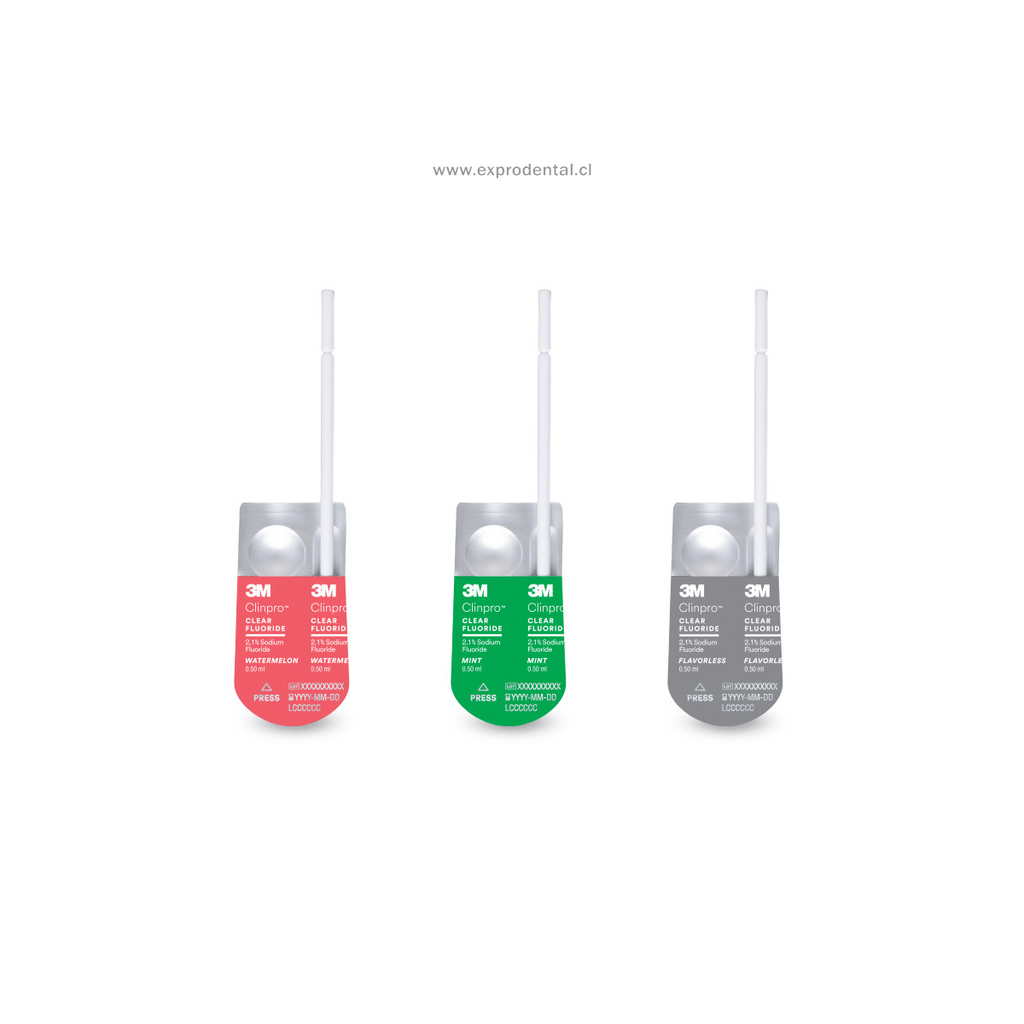 Barniz Fluor Clinpro Clear Menta X50