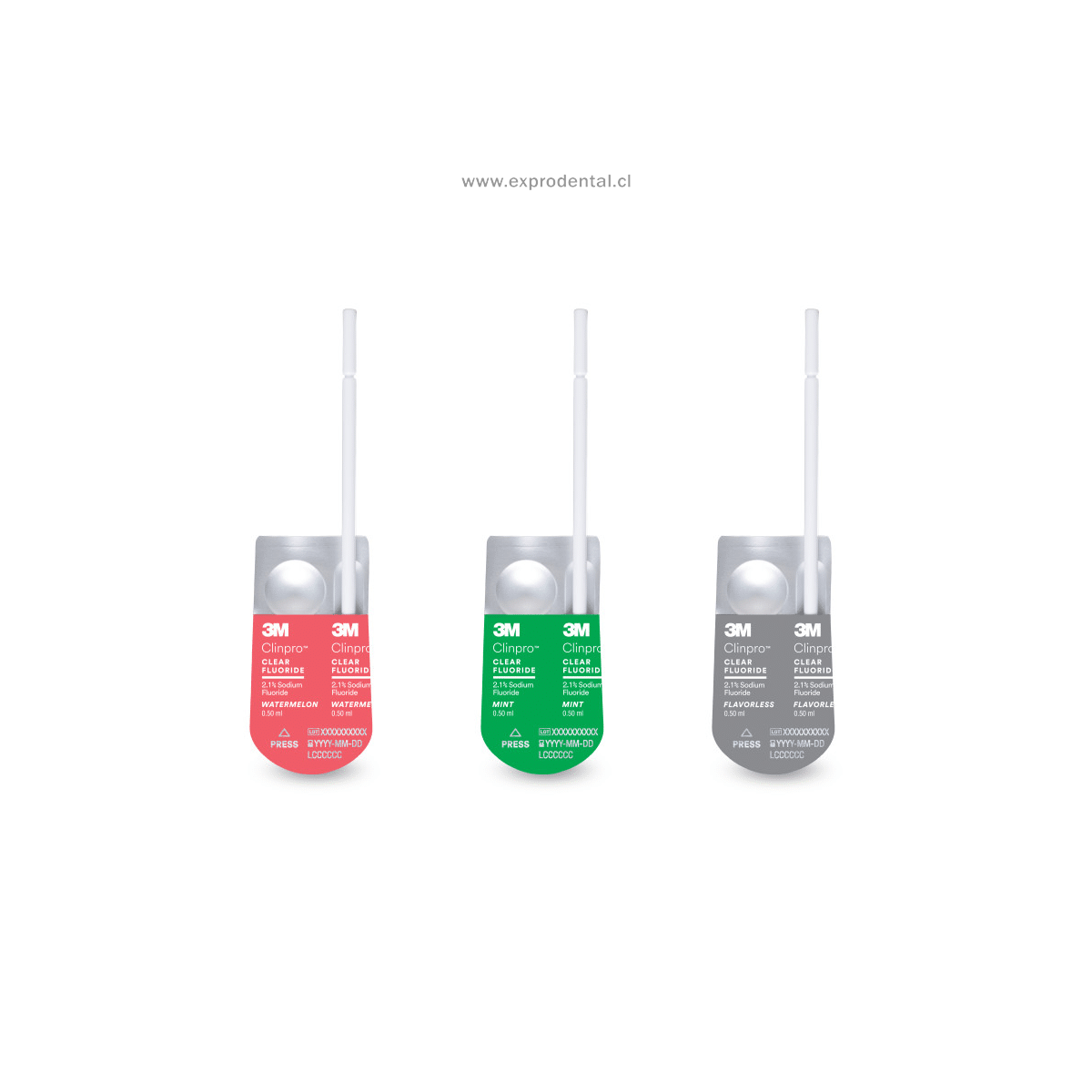 Barniz Fluor Clinpro Clear Menta X50