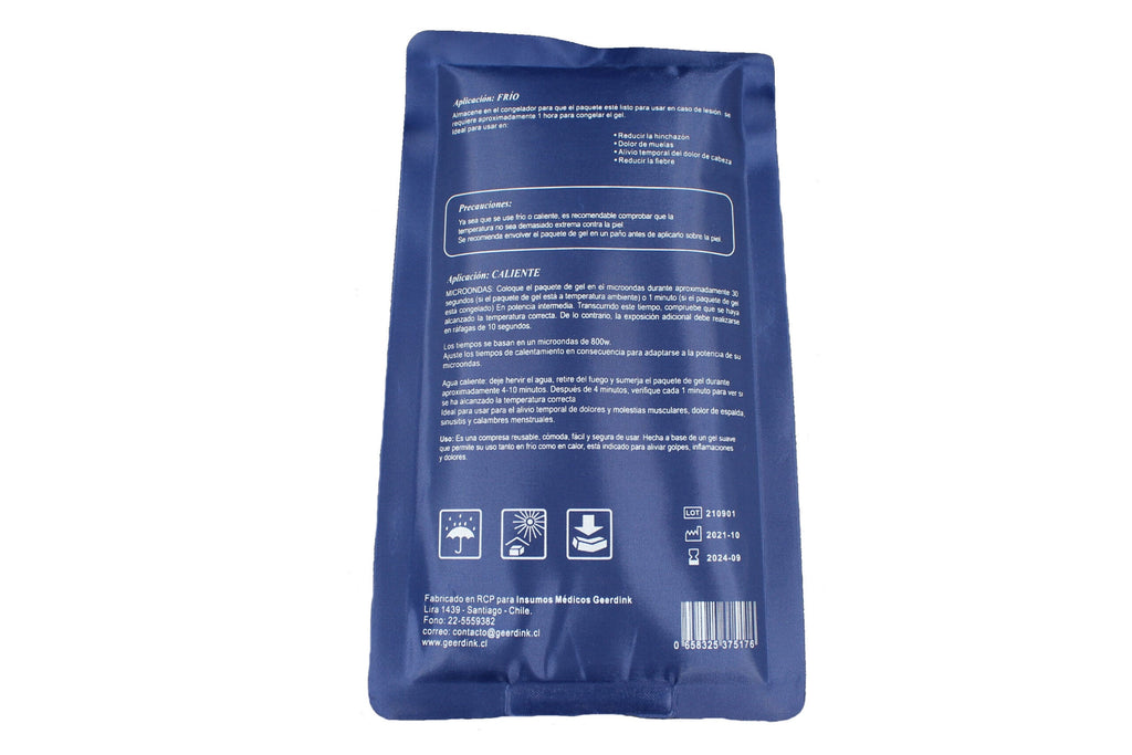 Gelpack Frio-calor Para Golpes Y Lesiones 150 Gramos