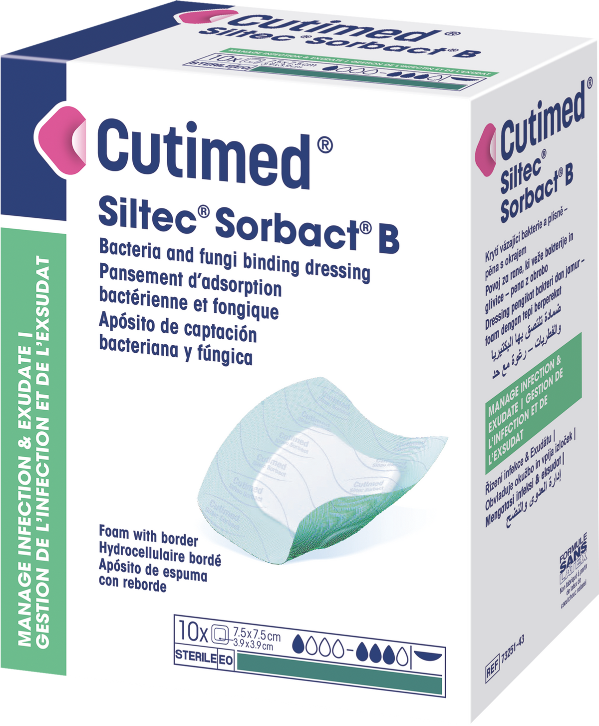 Cutimed-Siltec-Sorbact-B-10x-7.5×7