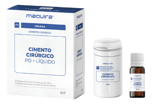 Cemento Quirúrgico Kit Polvo + Líquido Original Maquira