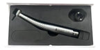 Turbina Dental Push Única 5 Led En Cabezal Premium Pacard Color Plateado Midwest