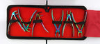 Set Completo Fórceps Pediátricos Arcoiris Pacard Estuche