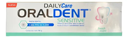 Pasta Dental Oraldent Blanqueadora Sensitive 80g