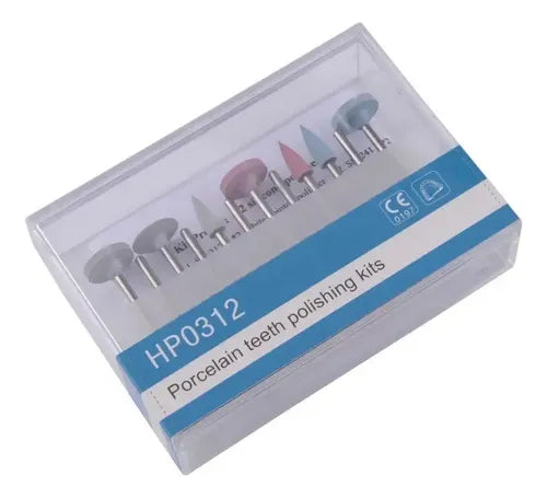 Pulidor De Cerámica Y Porcelana Dental Set De 12u Santiago