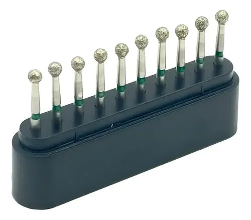 Fresas Redondas Piedras Diamante Odontología Br-30c Set 10u