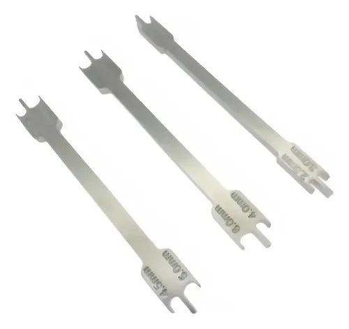 Set Posicionador Brackets Ortodoncia X3 Medidas Santiago