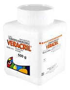 Acrílico Termocurable Veracril Rosado Jdo 500 Gr Termocurado