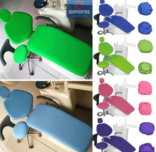 Funda De Cuero Pu Para Sillón Dental Set Calidad Santiago Color Rosa Chicle