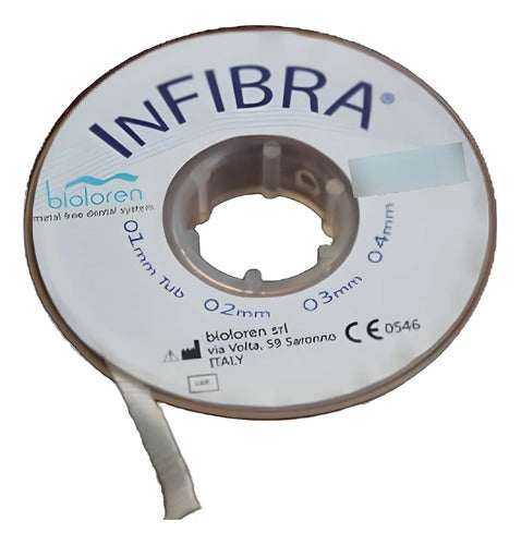 Banda De Refuerzo Dental Tira De Fibra Tipo Ribbon 1 Rollo