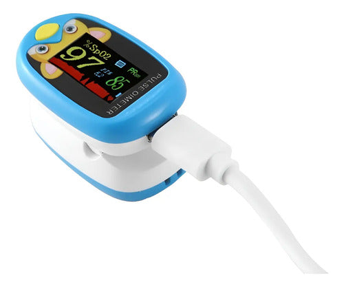 Oximetro De Pulso Usb Pediátrico Saturómetro Recargable