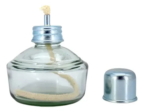 Mechero De Vidrio Para Alcohol De Quemar - Uso Dental